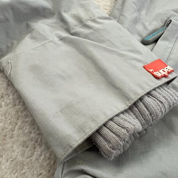 Superdry Windcheater Gray Zip Up Hooded Jacket S - Picture 9 of 15